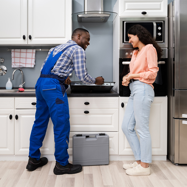 can you provide an estimate for cooktop repair before beginning any work in Deering AK